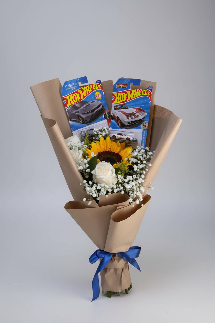 Customized Hot Wheels Bouquet – Build Your Own Car Bouquet