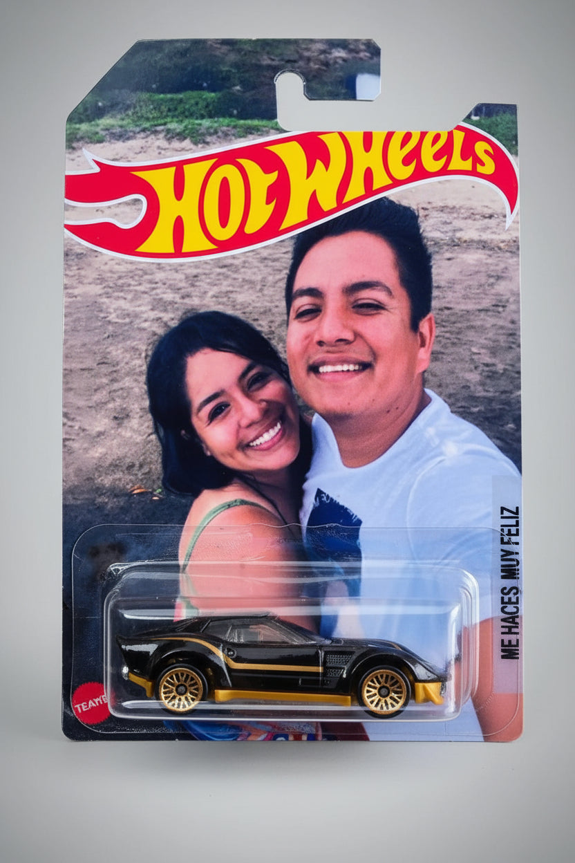 Customized Hot Wheels Portrait – Personalized Photo Collectible